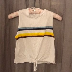 stripped crop top!